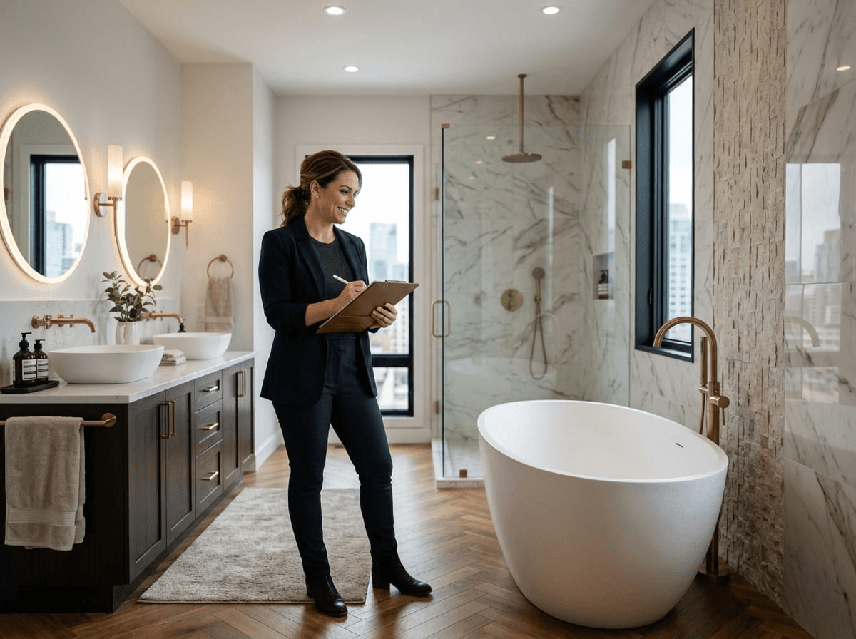 Custom Bathroom Renovation